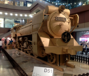 蒸気機関車「Ｄ５１」の原寸大模型