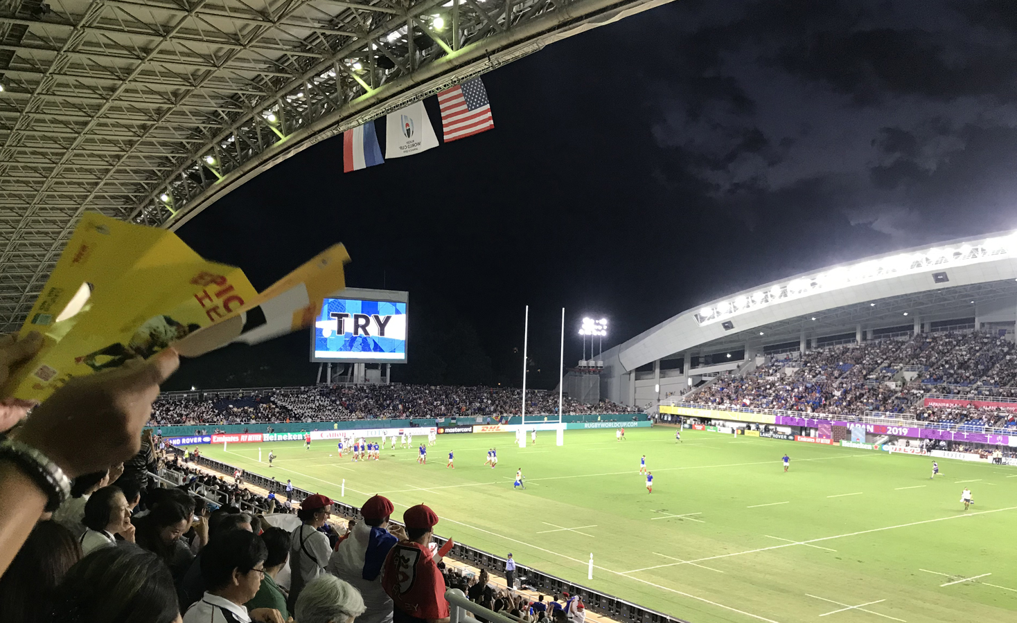 ラグビーＷ杯、アメリカ健闘したけど・・・