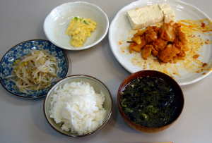 今月は韓国料理でした