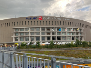 ようやく完成、みずほpaypayドーム福岡