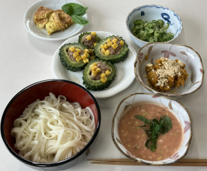 男の料理教室、本日は４品